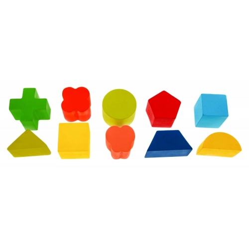 Drewniany Wielofunkcyjny Domek Sorter HP-4502